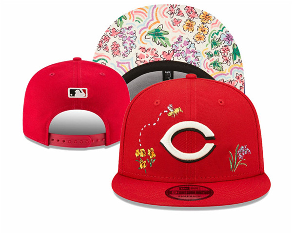 Cincinnati Reds Stitched Snapback Hats 024